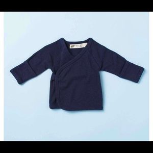 Newborn Monica and Andy Hello Baby Set Navy Blue